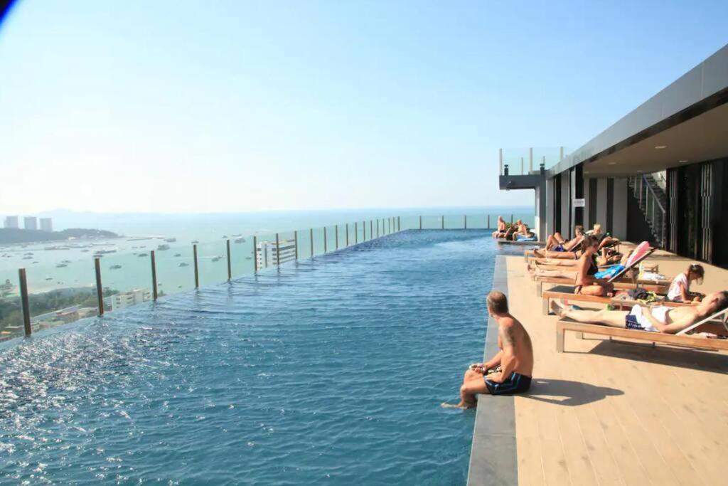 Sea View 2 Bed Room Condo @ Central Pattaya Buitenkant foto